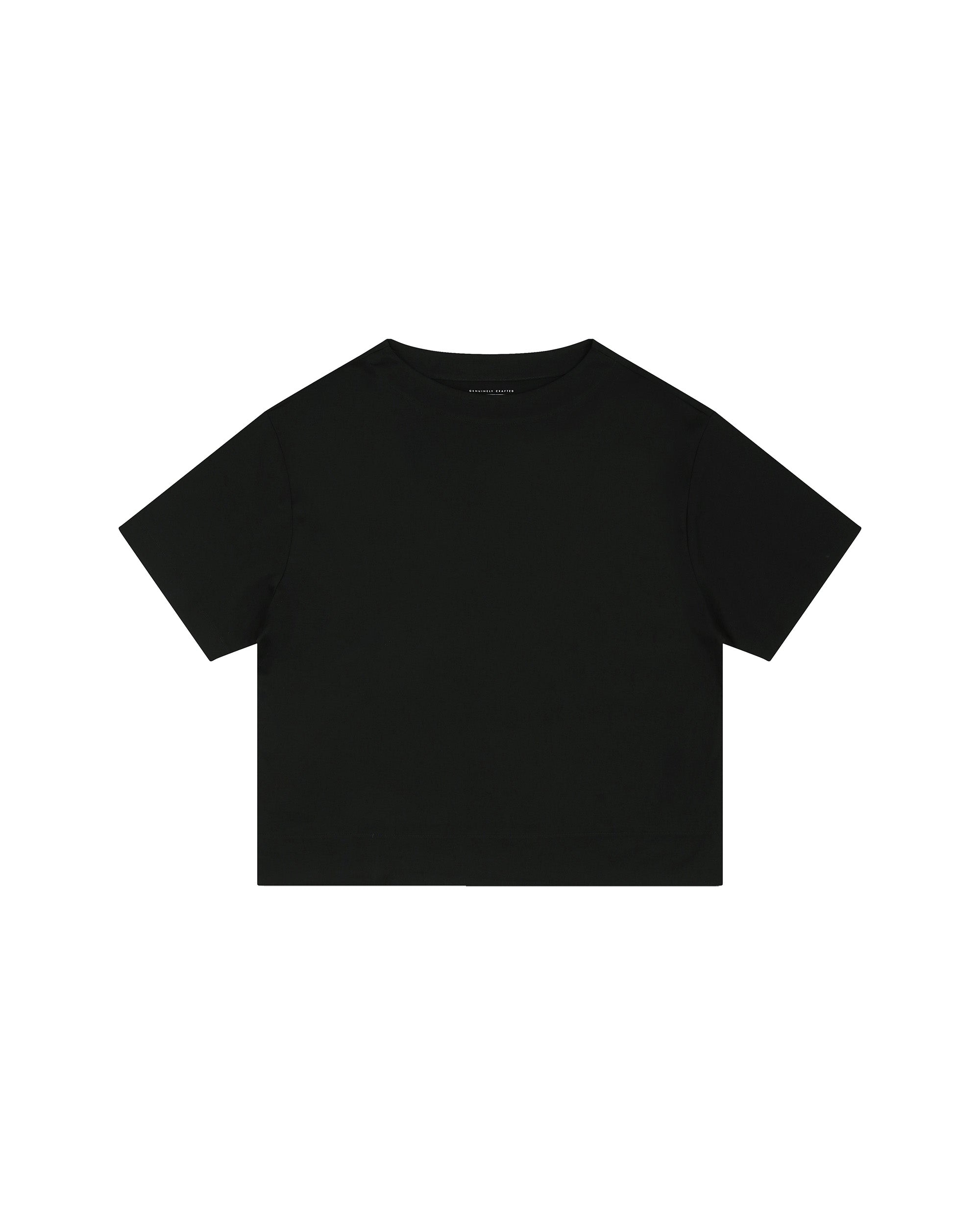 Jamie Boxy Boat Neck Tee — EXFINA Cotton | YJACK
