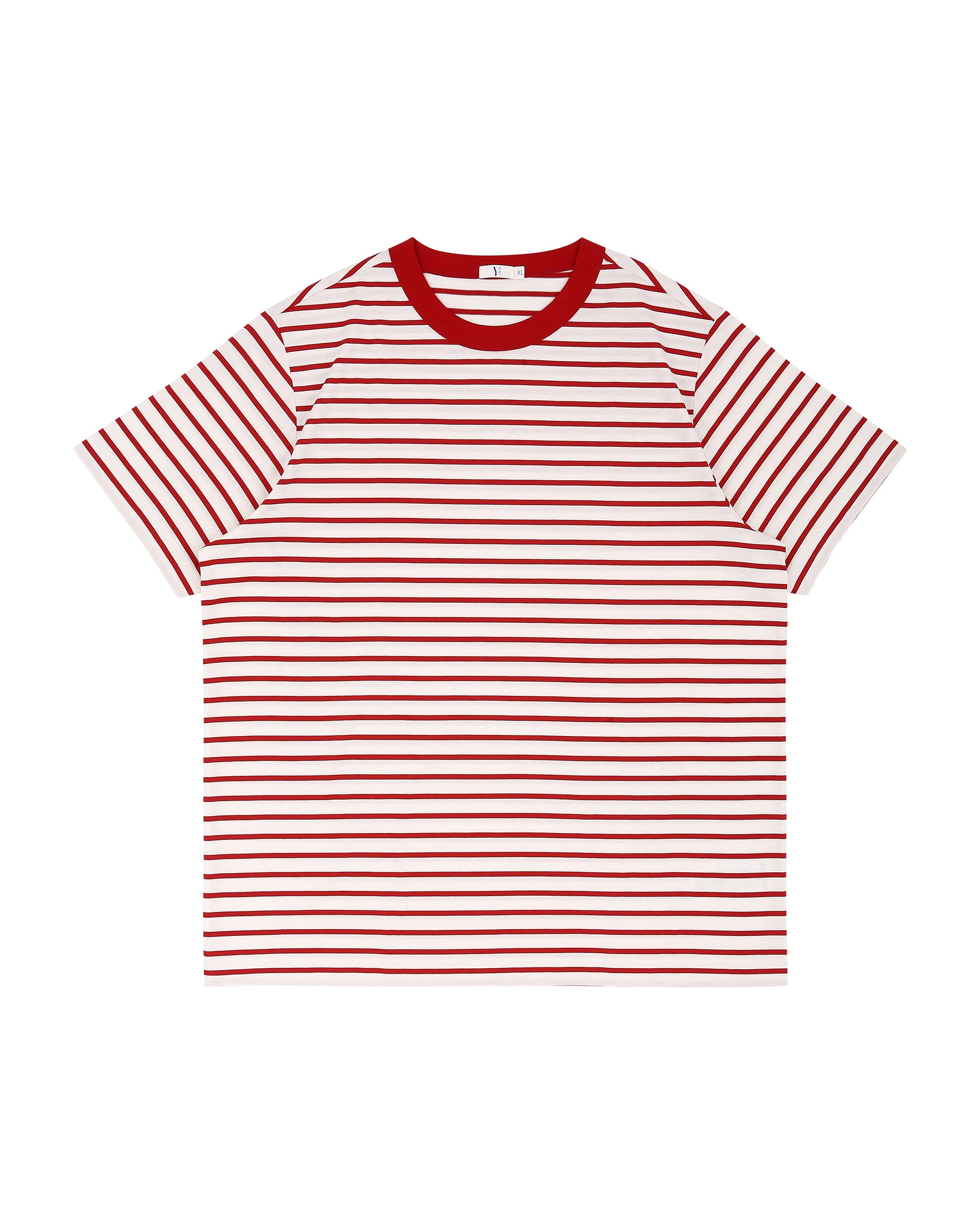Andy Striped Crew Tee — EXFINA Cotton | YJACK