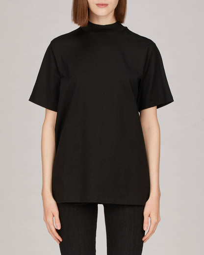 Devin Mock Neck Tunic T-Shirt