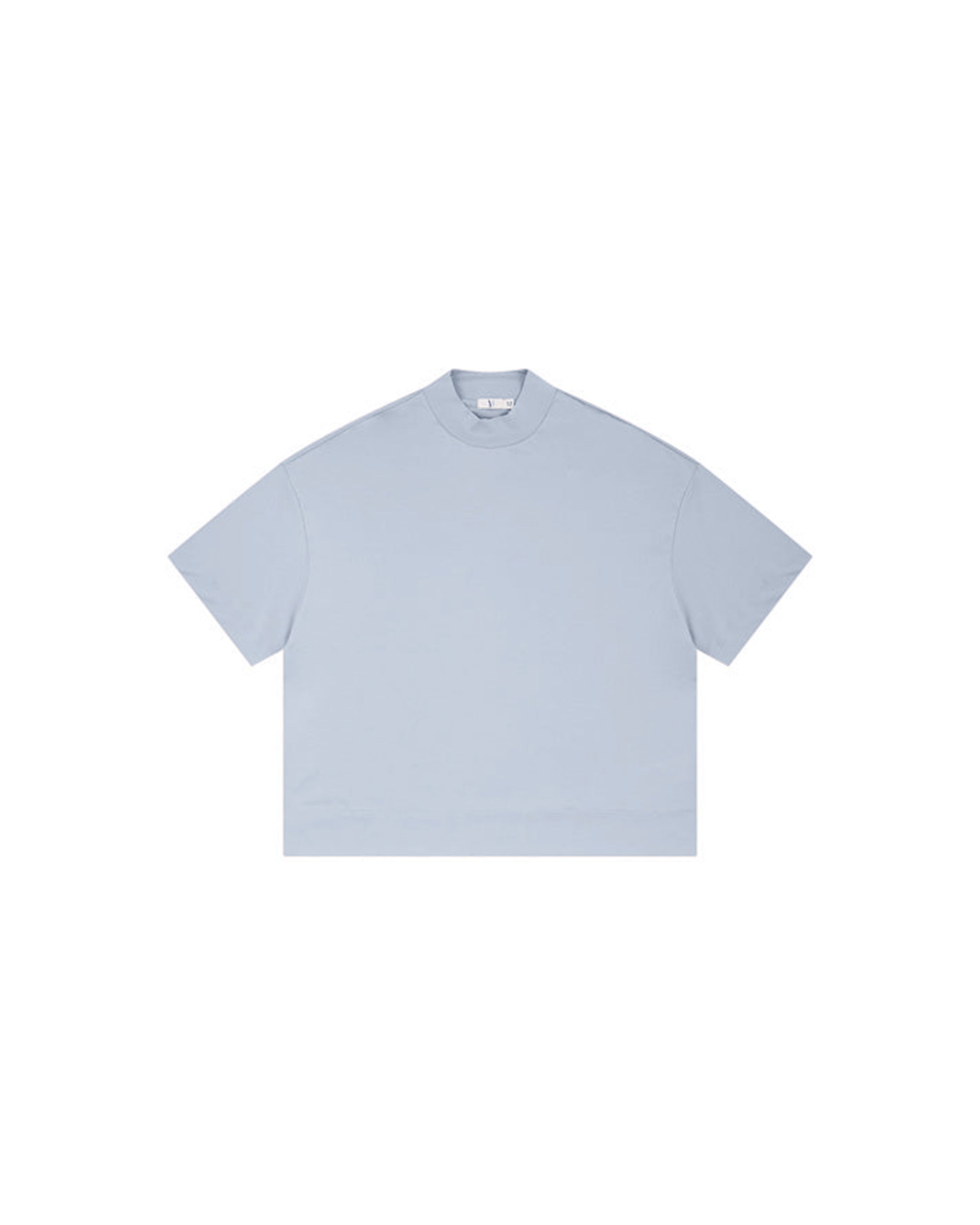 Remy Mock Neck Boxy T-Shirt – YJACK Remy Mock Neck Boxy T-Shirt – YJACK