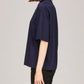 Remy Mock Neck Boxy T-Shirt