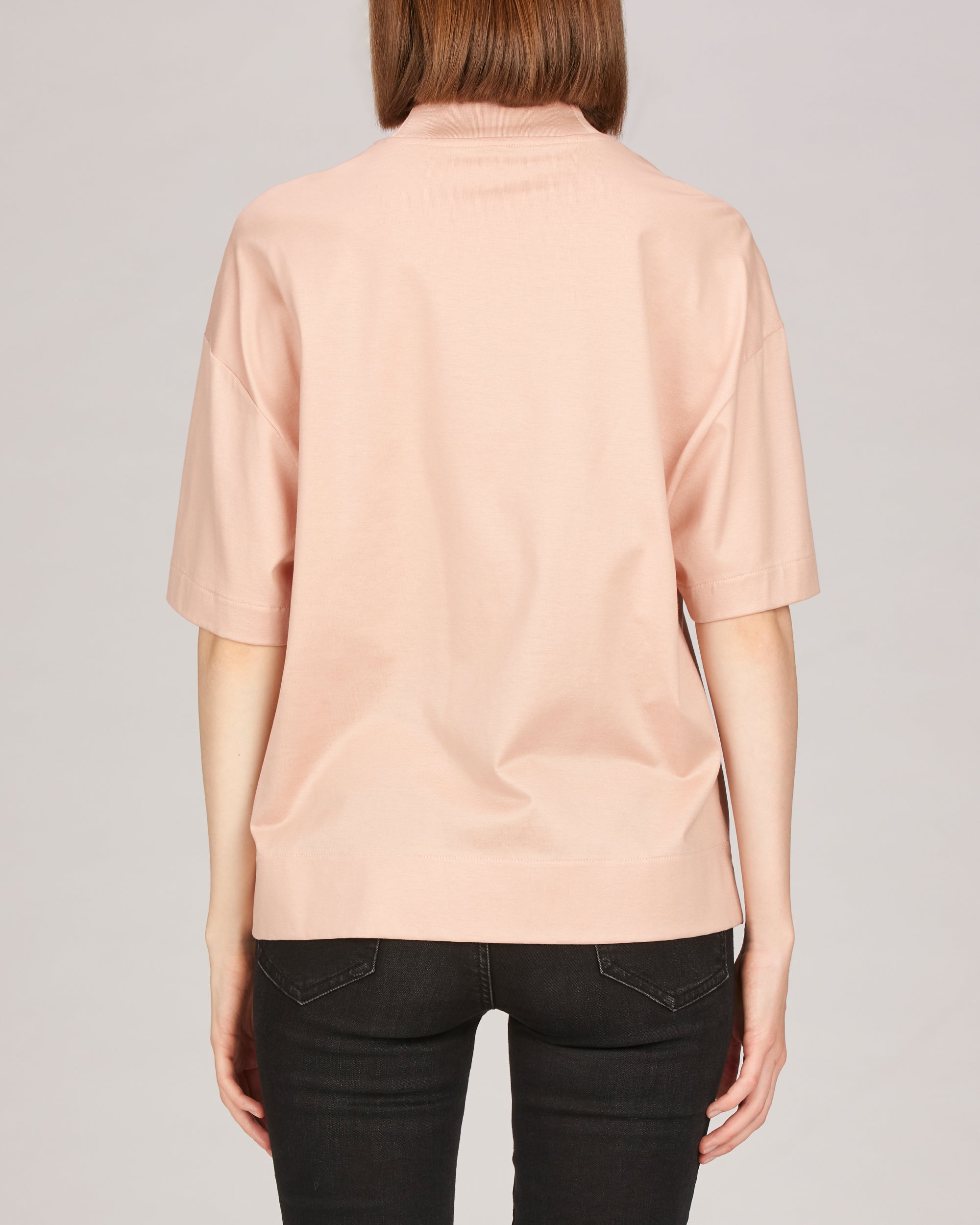 【BACK SPIN!】NEW WAVE MOCK NECK POCKET-T Remy Mock Neck Boxy T-Shirt – YJACK