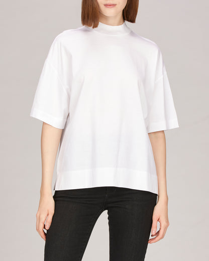 Remy Mock Neck Boxy T-Shirt