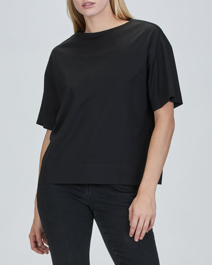 Jamie Boxy Boat Neck T-Shirt