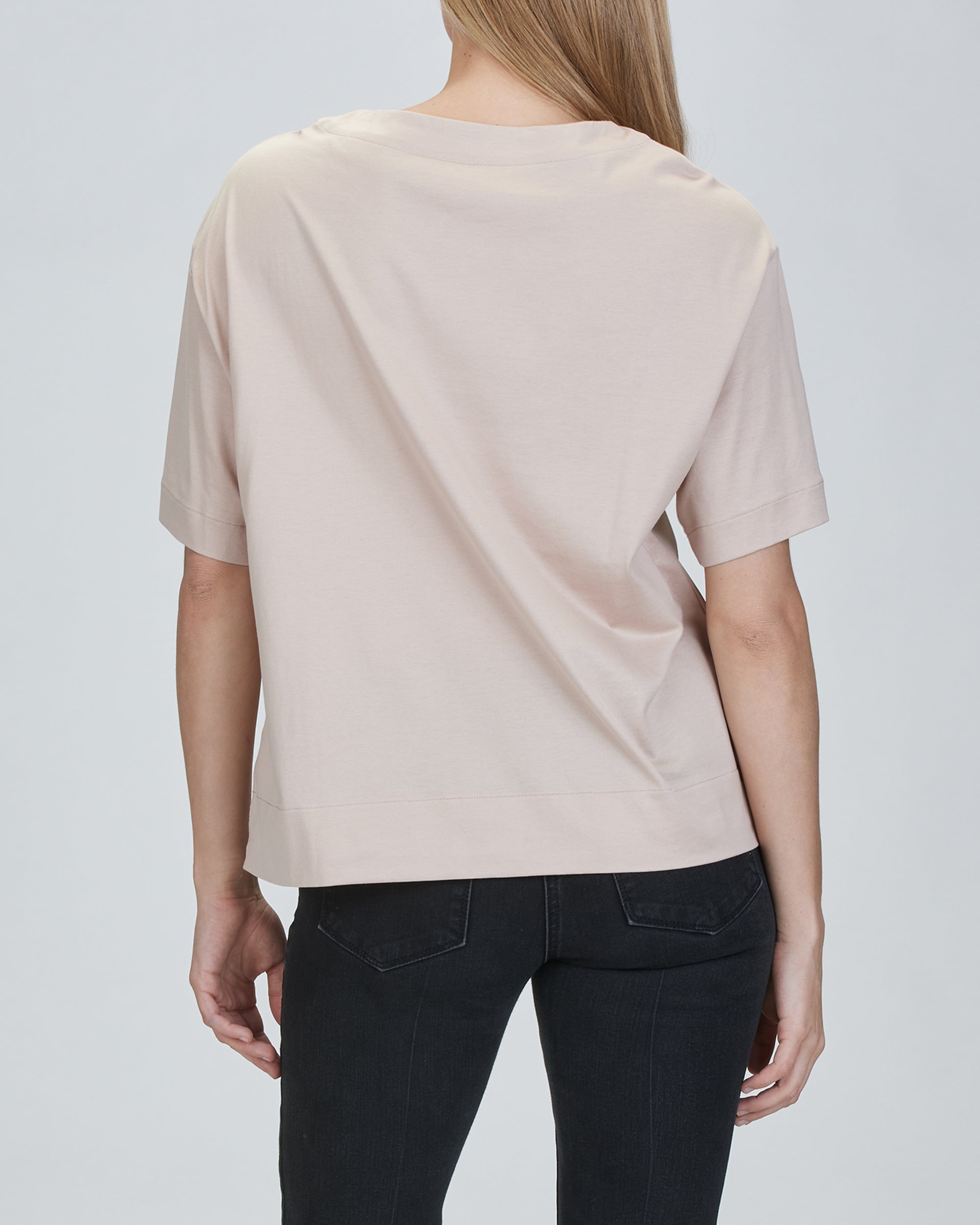 Jamie Boxy Boat Neck T-Shirt – YJACK