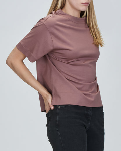 Jamie Boxy Boat Neck T-Shirt