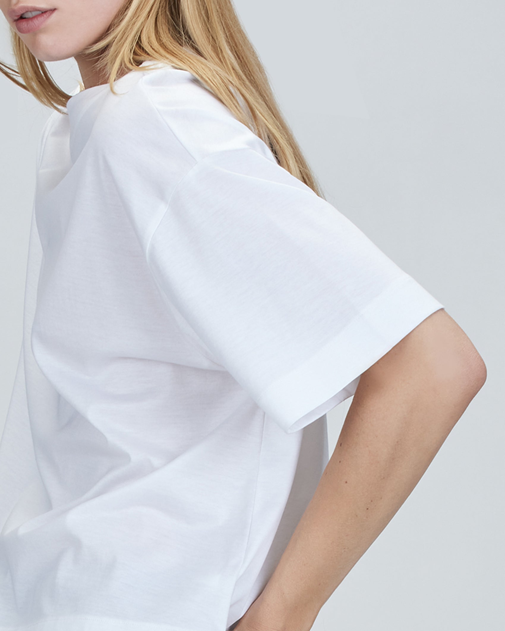 Jamie Boxy Boat Neck T-Shirt