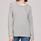 Jax Long Sleeve Striped Tunic Top