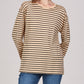 Jax Long Sleeve Striped Tunic Top