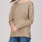 Jax Long Sleeve Striped Tunic Top