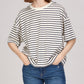 Evie Short Sleeve Boxy Striped T-Shirt