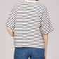 Evie Short Sleeve Boxy Striped T-Shirt