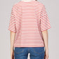Evie Short Sleeve Boxy Striped T-Shirt