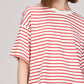 Evie Short Sleeve Boxy Striped T-Shirt
