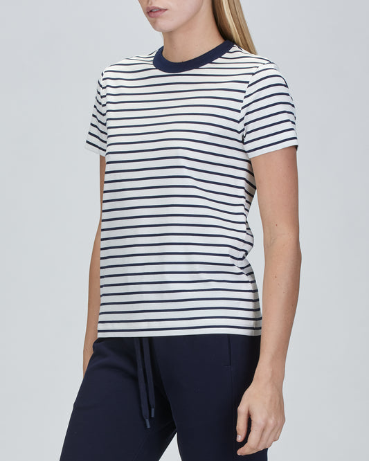 Gigi Striped Crew Neck T-Shirt