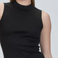 Sienna Sleeveless Mock Neck