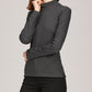 Emma Long Sleeve High-Rise Mock Neck T-Shirt
