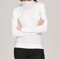 Emma Long Sleeve High-Rise Mock Neck T-Shirt