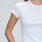 Frances Slim Fit Crew Neck T-Shirt