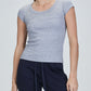 Roma Fitted Rib T-Shirt