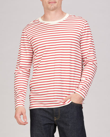 Simon Long Sleeve Striped Relaxed Top