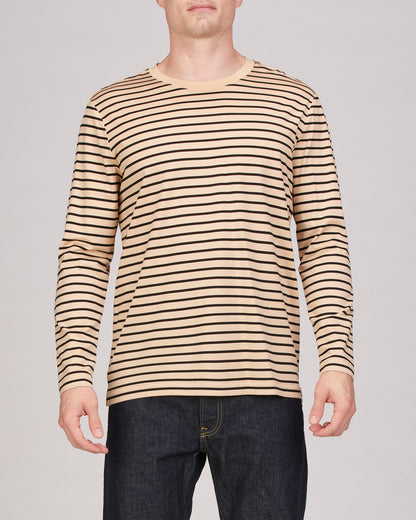 Simon Long Sleeve Striped Relaxed Top