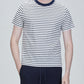 Andy Striped Crew Neck T-Shirt