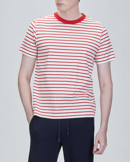 Andy Striped Crew Neck T-Shirt