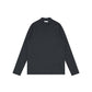 Liam Long Sleeve High-Rise Mock Neck T-Shirt