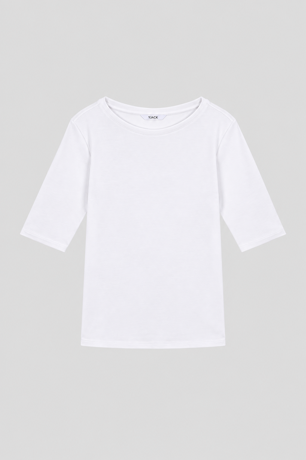 Women's Rib Slim Fit Half Sleeve T-Shirt