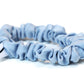 Hair Scrunchie in Air Blue.