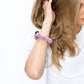 Hair Scrunchie in Lavender Herb. 